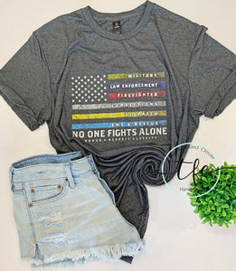 {No One Fights Alone}