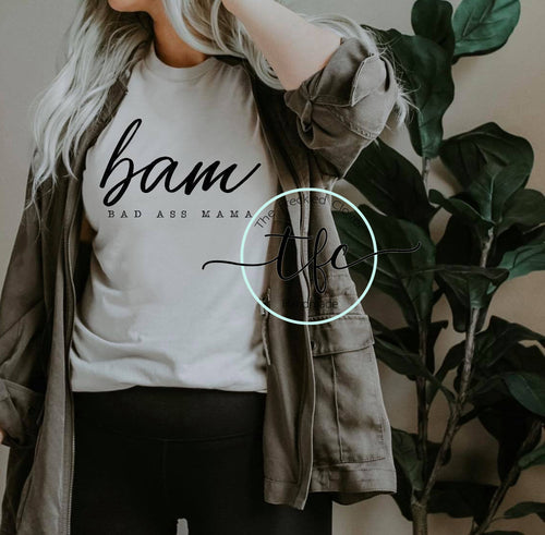 {BAM} screen print tee