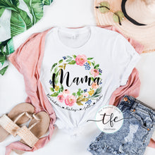 Load image into Gallery viewer, {Custom Floral Name} keepsake tee