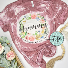 Load image into Gallery viewer, {Custom Floral Name} keepsake tee