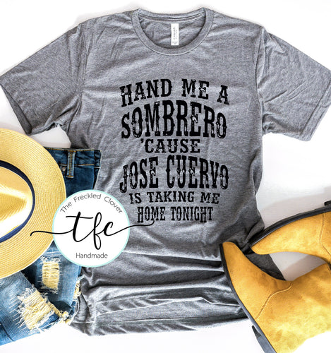 {Jose Cuervo} Ladies screen print tee