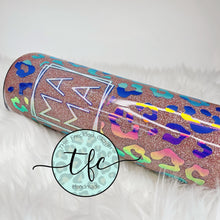 Load image into Gallery viewer, {Leopard + Glitter Mama} Tumbler