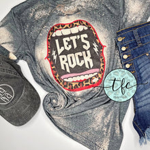 Load image into Gallery viewer, {Let&#39;s Rock} distressed tee