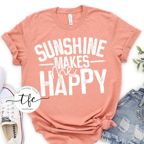 {Sunshine Makes Me Happy}
