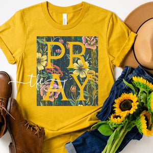 {Floral Pray} Mama Tee