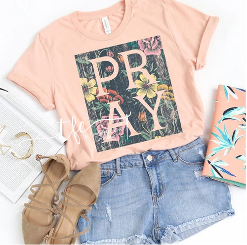 {Floral Pray} Mama Tee