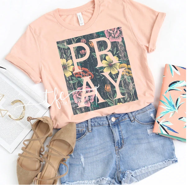 {Floral Pray} Mama Tee
