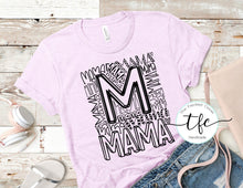 Load image into Gallery viewer, {Mama Typography} screen print tee