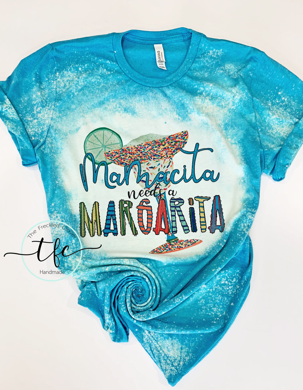 {Mamacita needs a Margarita} distressed tee