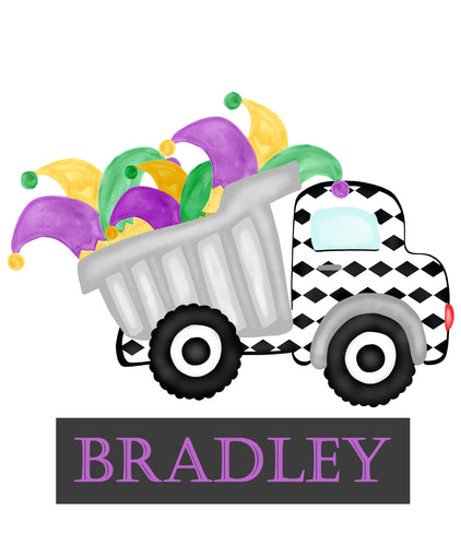 {Mardi Gras Dump Truck}