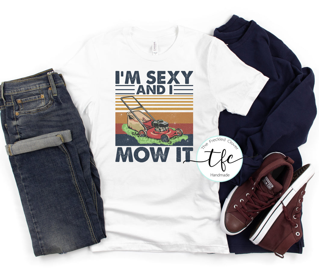 {Funny Mowing Tees} 4 designs