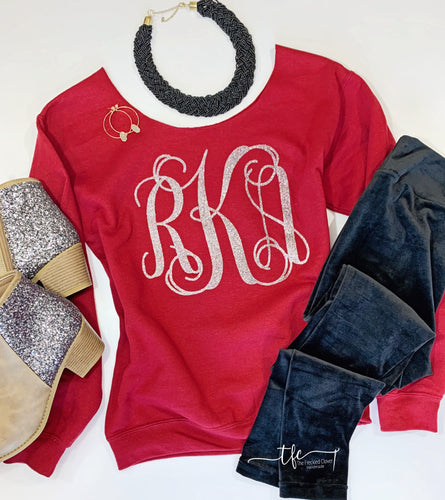 Women's Fleece Monogram Pullover