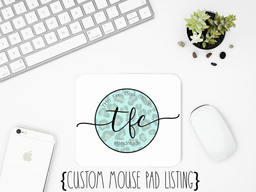 {Custom Mouse Pad}