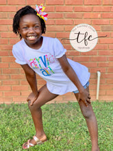 Load image into Gallery viewer, {Skinny Applique Name Tee} Fruit Punch