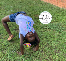 Load image into Gallery viewer, {Skinny Applique Name Tee} Fruit Punch