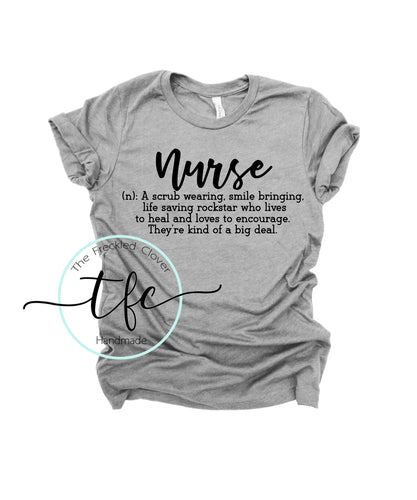 {Definition of a Nurse}