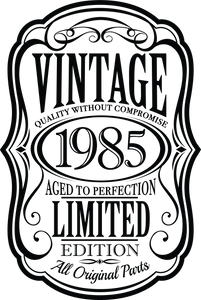 {Vintage Birthday} tee