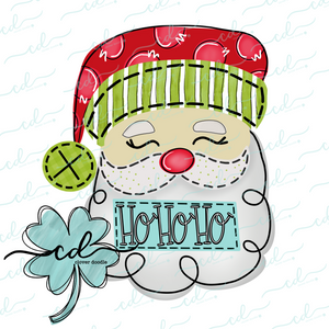 {Santa HoHoHo} SUBLIMATION Tee