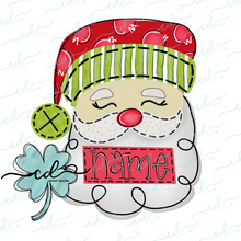 Load image into Gallery viewer, {Santa Nameplate} SUBLIMATION Tee