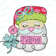 Load image into Gallery viewer, {Santa Nameplate} SUBLIMATION Tee