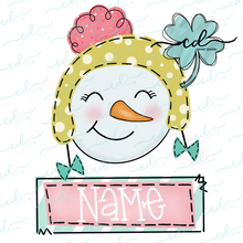 Load image into Gallery viewer, {Snowman + Snowgirl} SUBLIMATION Tees