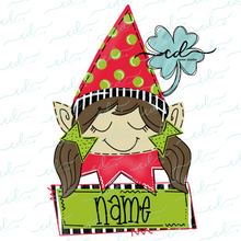 Load image into Gallery viewer, {Festive Girl Elf} SUBLIMATION Tee