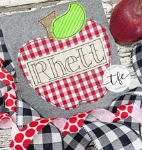 Load image into Gallery viewer, {Simple Apple} name tag applique