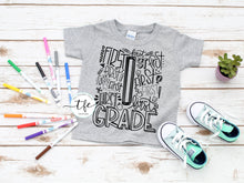 Load image into Gallery viewer, {Grade Typography} screen print tee
