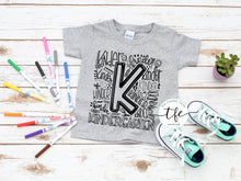 Load image into Gallery viewer, {Grade Typography} screen print tee