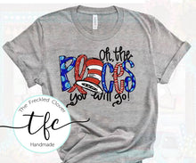 Load image into Gallery viewer, {Oh, The Places You&#39;ll Go} adult screen print tee