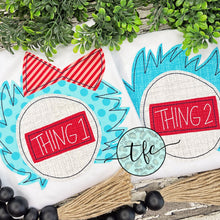 Load image into Gallery viewer, (Seuss Things} applique design