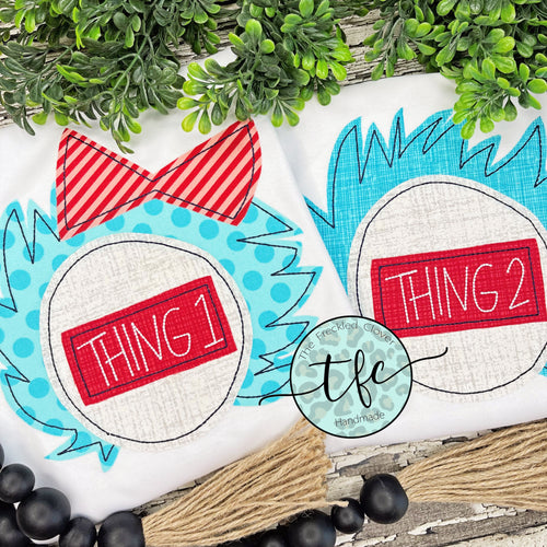 (Seuss Things} applique design