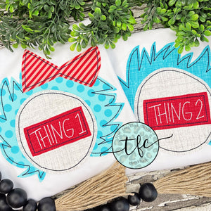 (Seuss Things} applique design