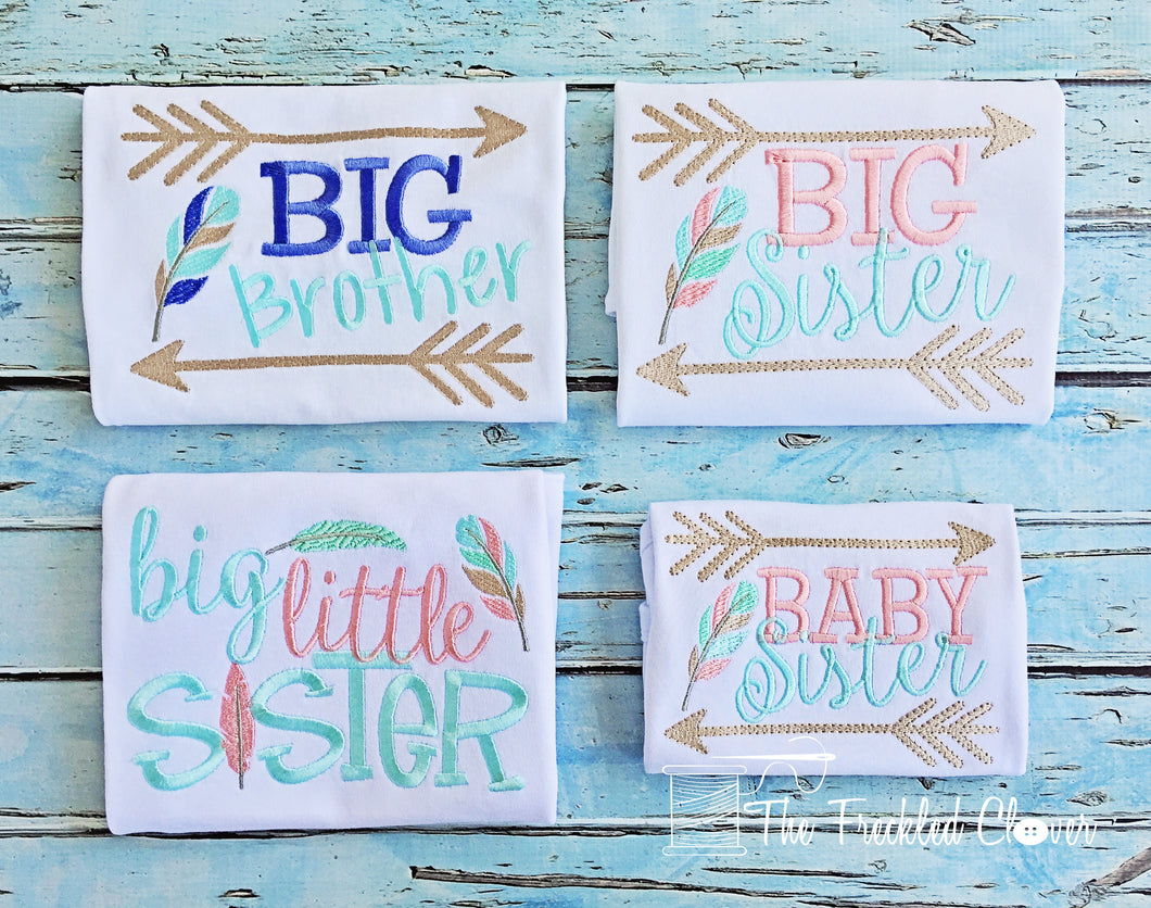 {Sibling Arrows +Feather}