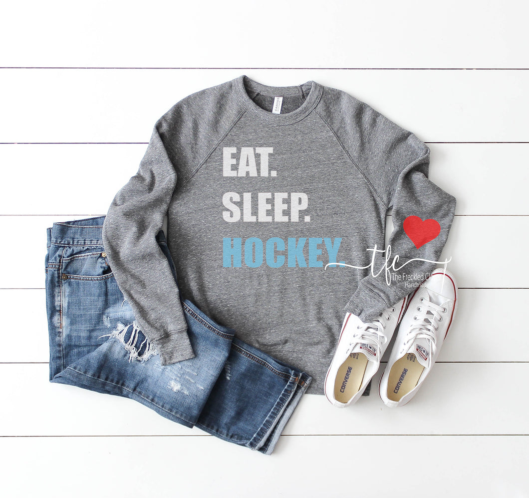 {Eat. Sleep. Sports} Pullover