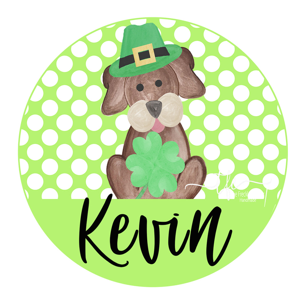 {St. Patrick's Day Pup} Boy+Girl options