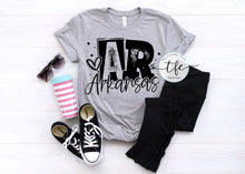 Load image into Gallery viewer, {Arkansas Block Letters} tee