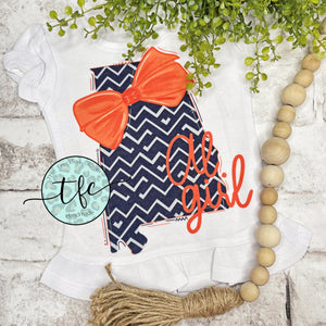 {Alabama Girl- War Eagle} sublimation tee