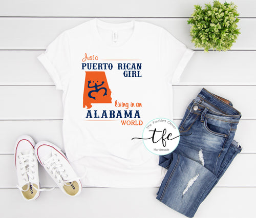 {Puerto Rican Girl, Alabama World}