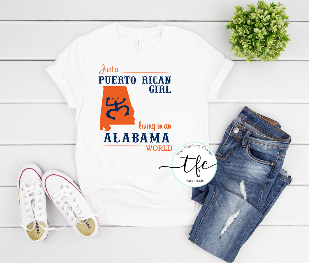 {Puerto Rican Girl, Alabama World}