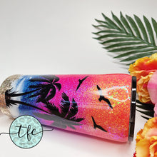 Load image into Gallery viewer, {Sunrise Sunburn Sunset Repeat} Beach tumbler