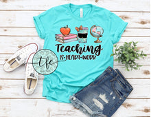 Load image into Gallery viewer, {Teaching Is Heart Work} screen print tee