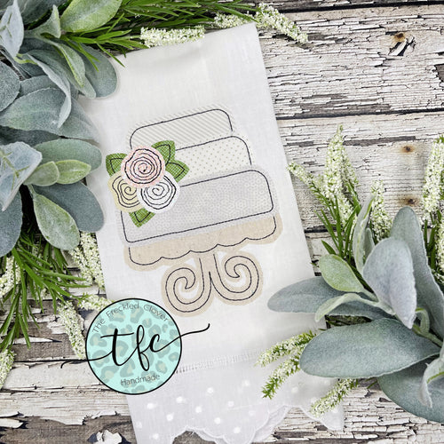 {Wedding Cake} Tea Towel