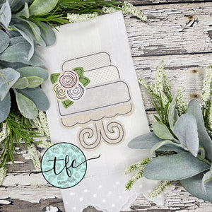 {Wedding Cake} Tea Towel