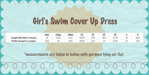 Girl's Terrycloth Swimsuit Cover Up