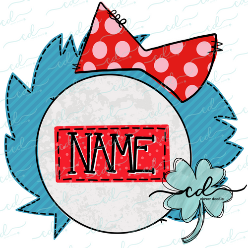 {Seuss’ Girl Thing} SUBLIMATION Tee