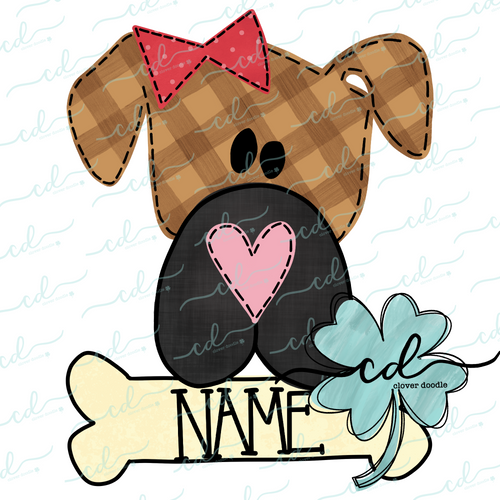 {Valentine Lolita Pup} SUBLIMATION Tee