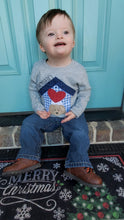 Load image into Gallery viewer, {Valentine Puppy in House} applique design