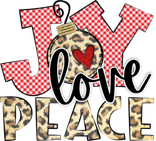 {Joy, Love, Peace}