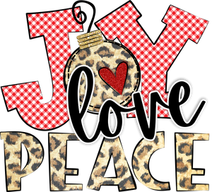 {Joy, Love, Peace}